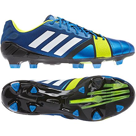 Chuteira Nitrocharge TRX FG - blue beauty / electricity
