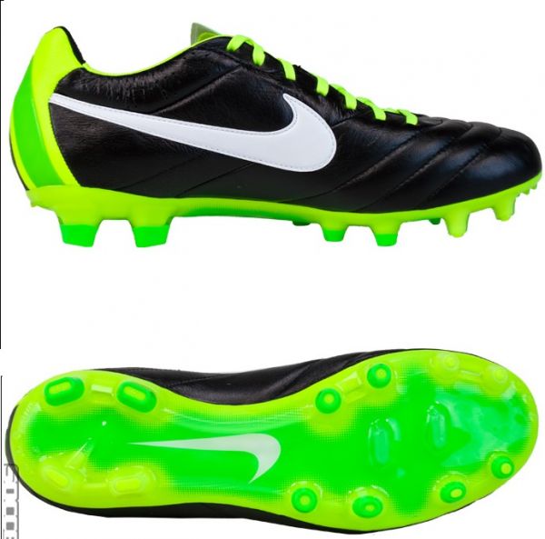 C023 Nike Tiempo IV Legend FG - Black - Green