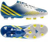 Chuteira Predator LZ TRX FG - Azul c/ amarelo